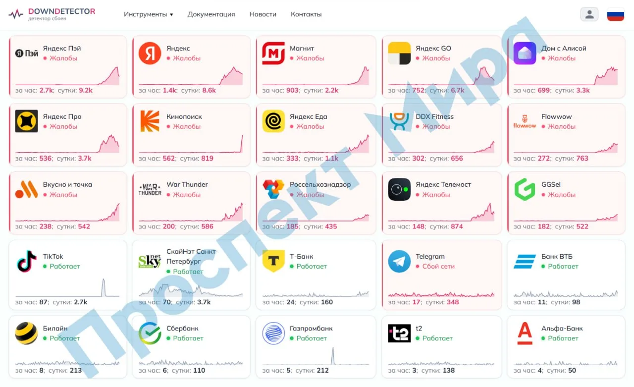 Пока ситуация с приложениями такая. В Яндексе не могут сказать, когда восстановят работ...