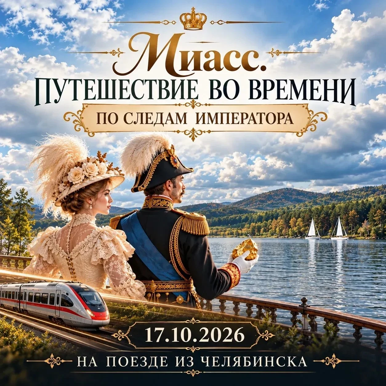 🚞 17 октября в Челябинске стартует новый ретро-тур, конечной остановкой которого стане...