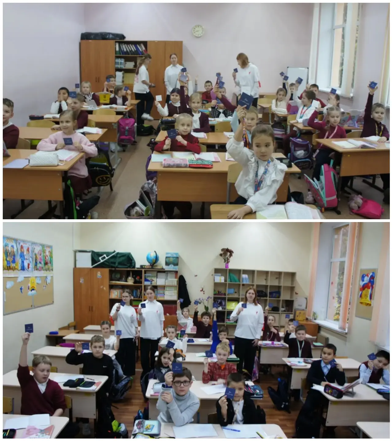 ♥️ Тепло сердец: как старшеклассники поздравили пап и детей с Днём отца