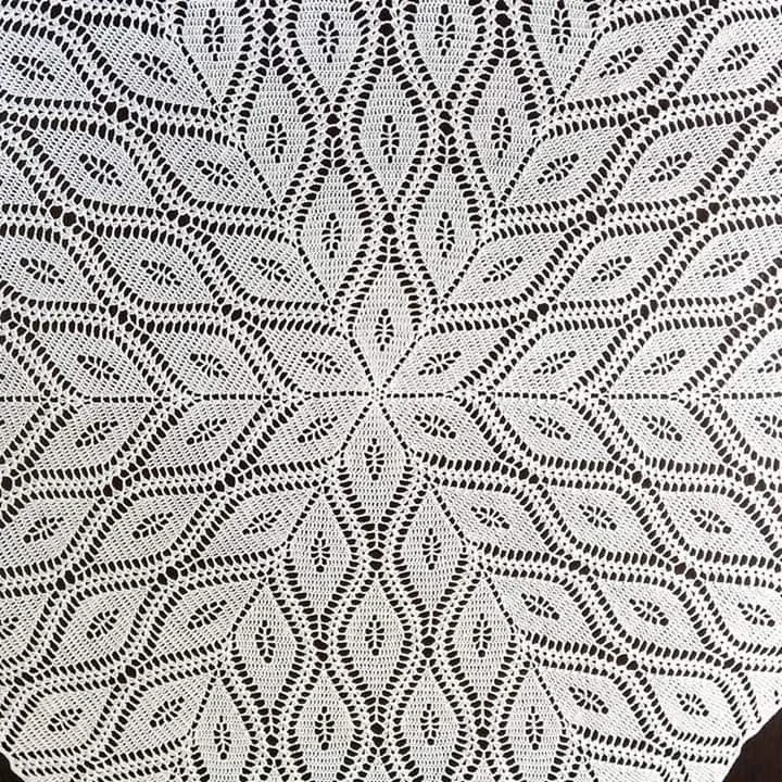 Скатерть крючком 😍😍😍