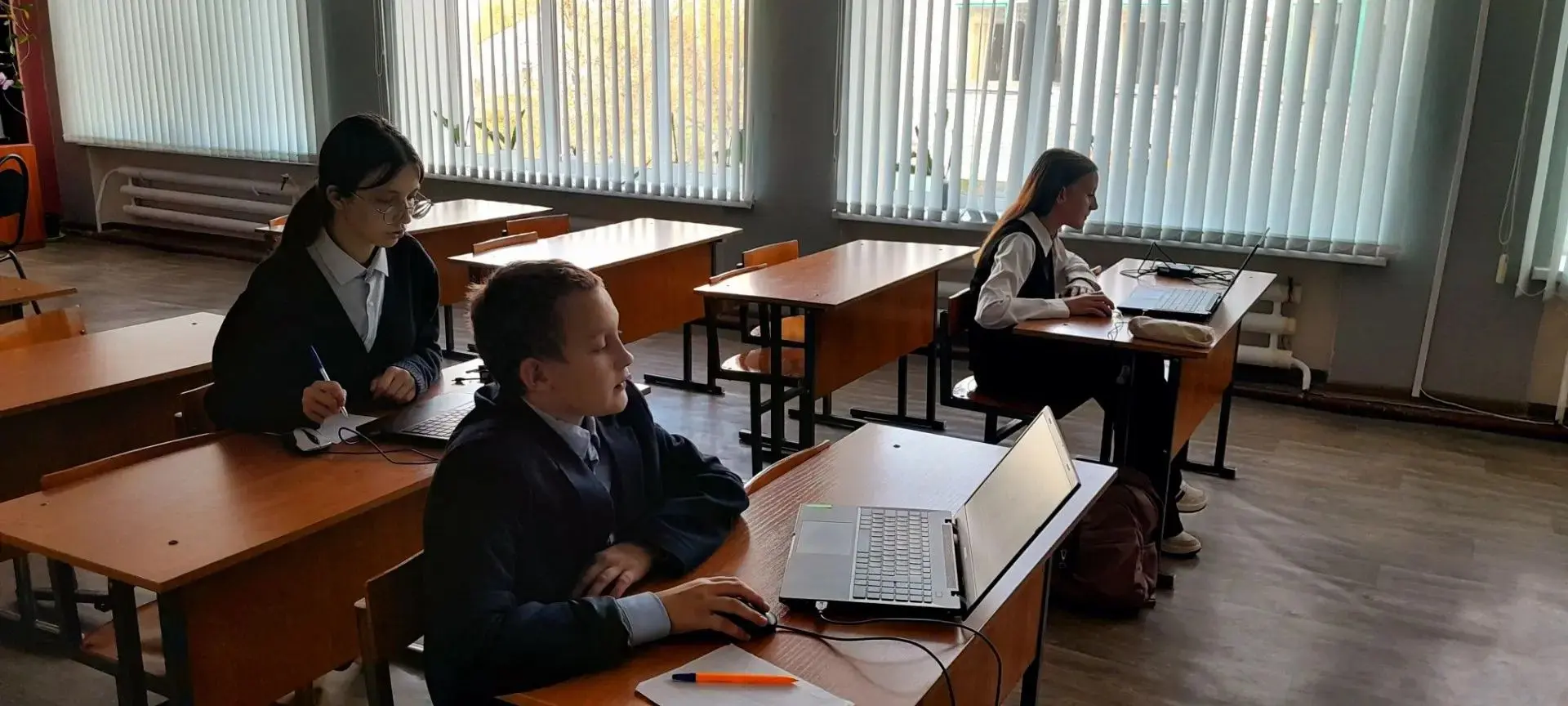 Сегодня обучающиеся 7-11 классов приняли участие в школьном этапе ВсОШ по математике на...
