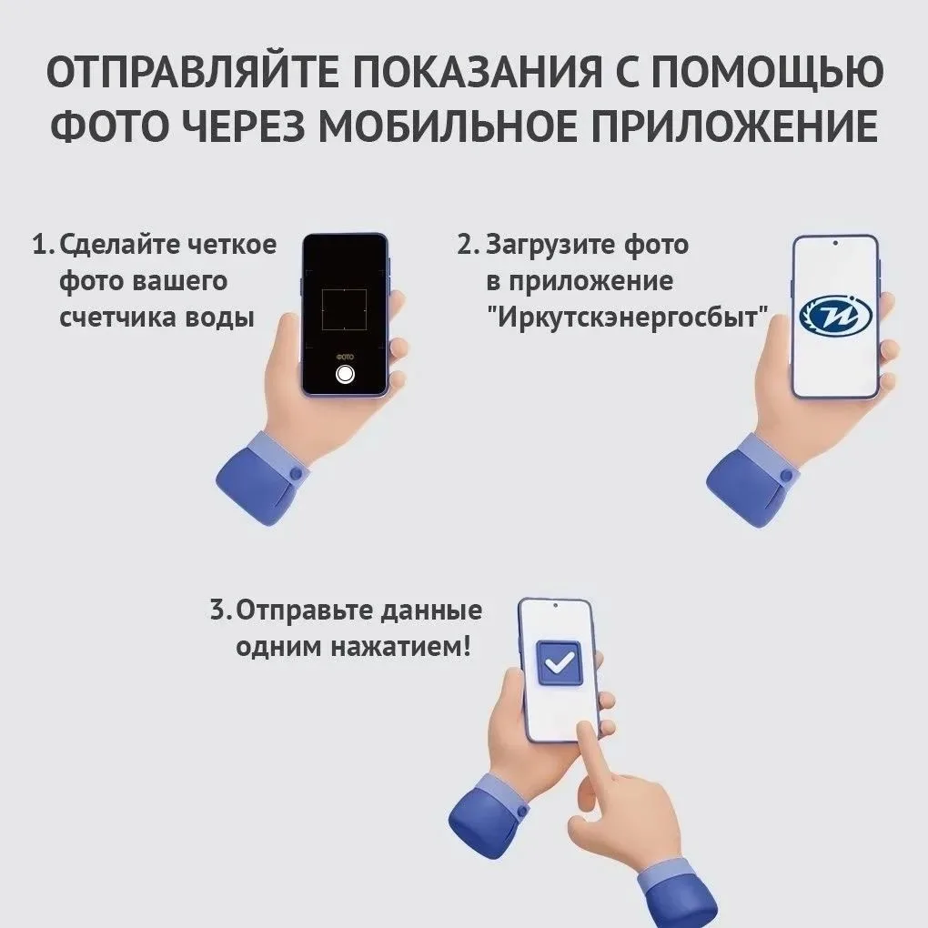 Показания воды по фото: быстрее, чем заварить чай! ☕️