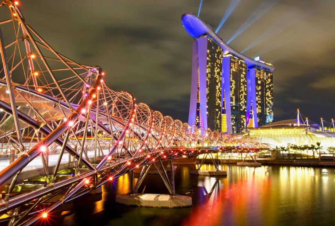 Мост Хеликс, Сингапур 🇸🇬