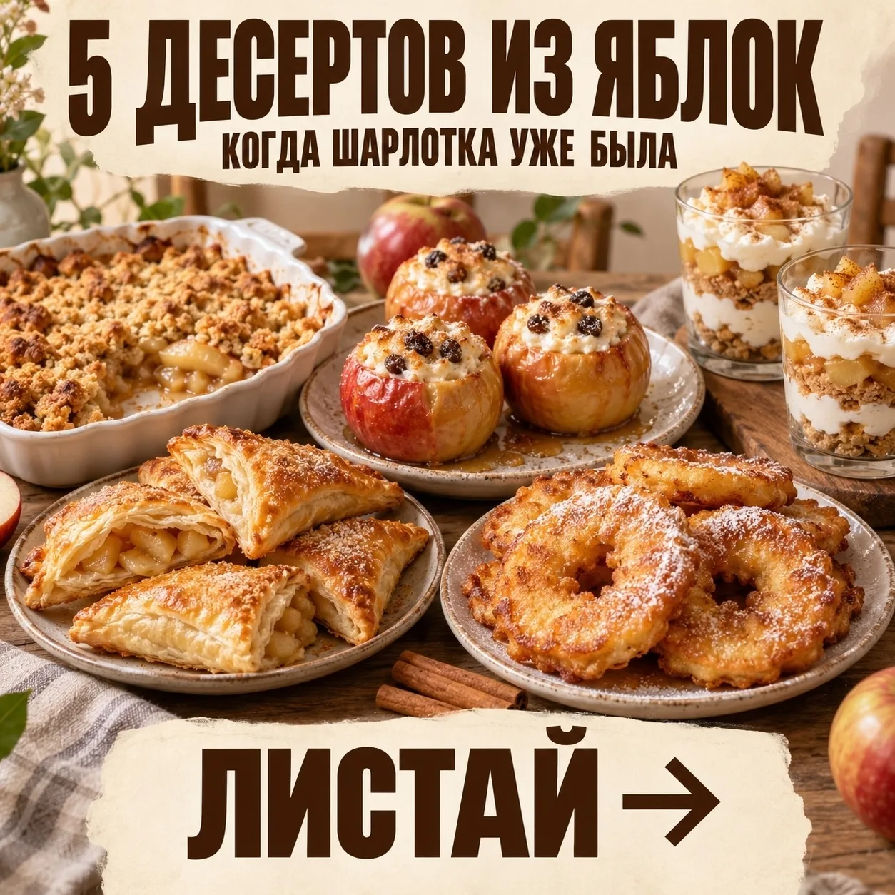 Шарлотка уже была. Компот тоже. А яблок в корзине будто меньше не становится 🍎