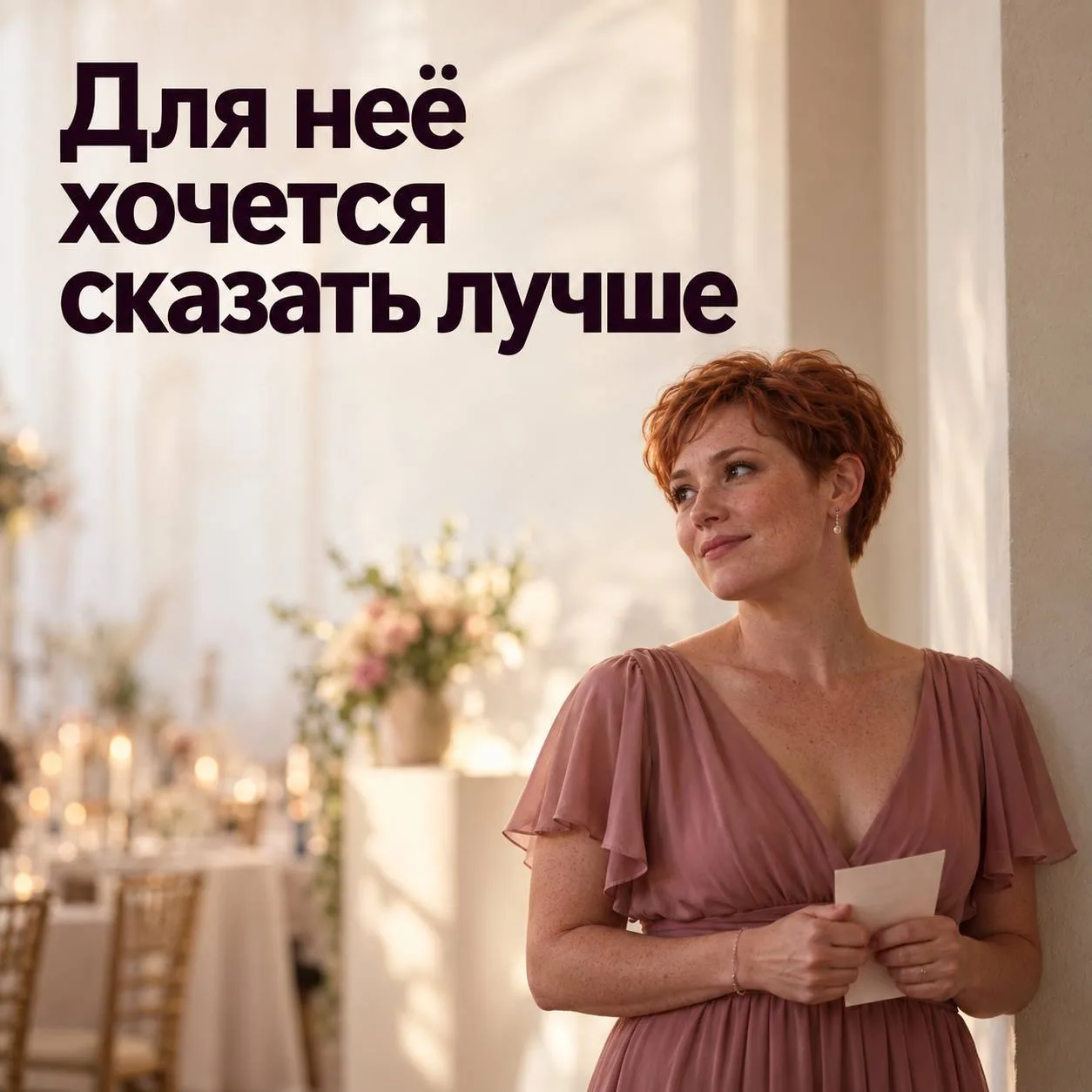 Для неё хочется сказать лучше