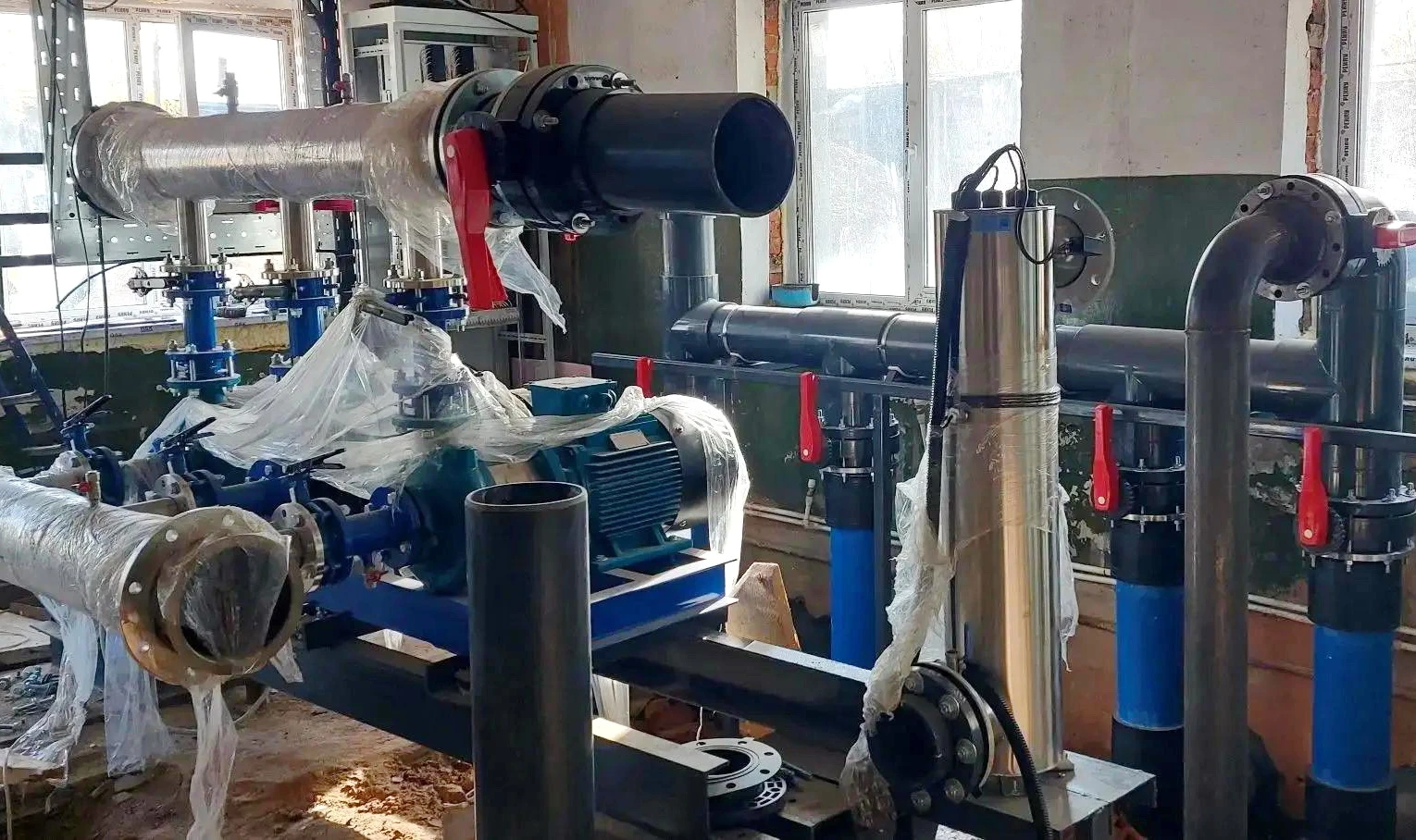💧В Пучеже завершают основные работы по капремонту станции водоподготовки
