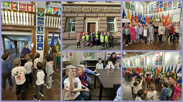 🍂 «Здравствуй, осень дорогая!»: дошкольники в Гербовом зале