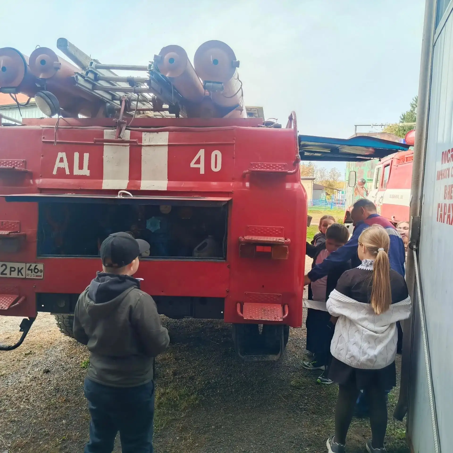 🧑‍🚒Работниками ОПП Верхний Любаж ПЧ Фатежского района Противопожарной службы комитета...
