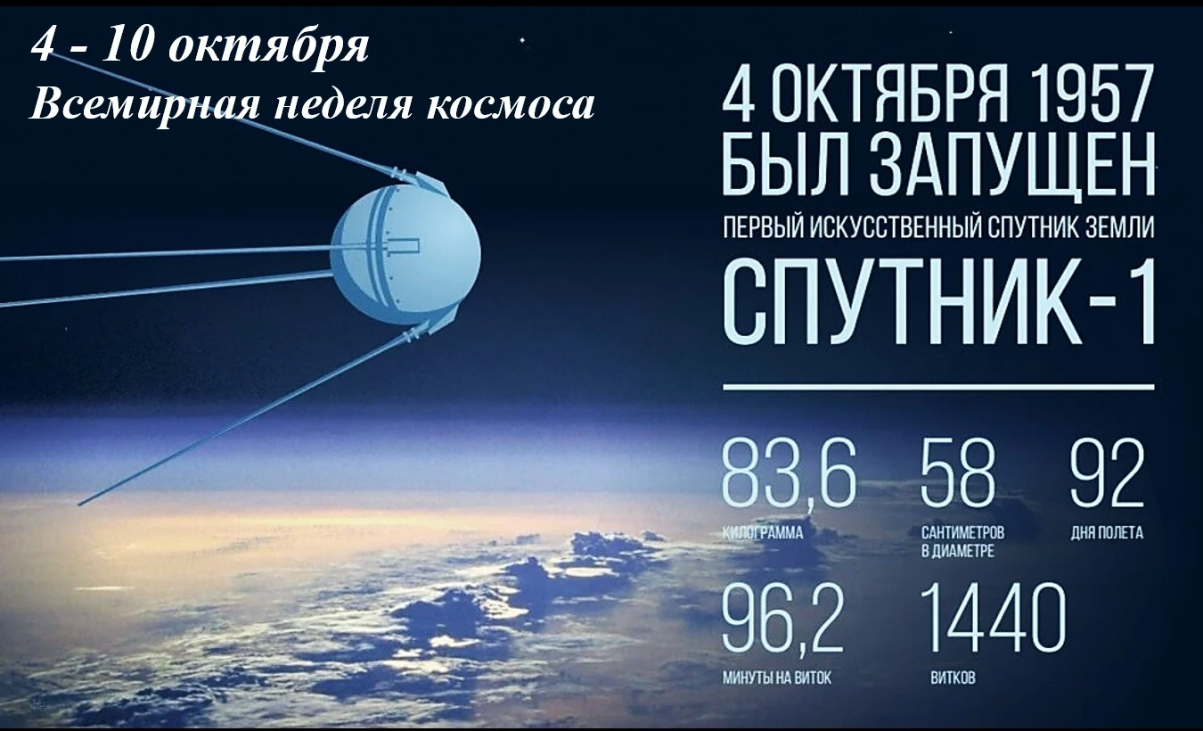 🛰️🛸🚀Всемирная неделя космоса 🚀🛸🛰️