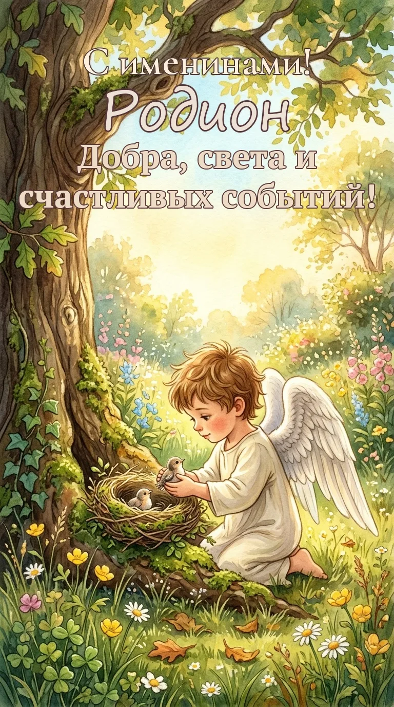 🌷 11 октября — Родион, светлого праздника!