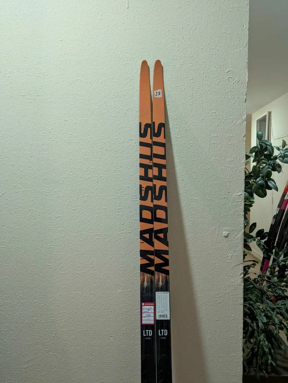 Беговые лыжи madshus redline ltd skate на черном пластике