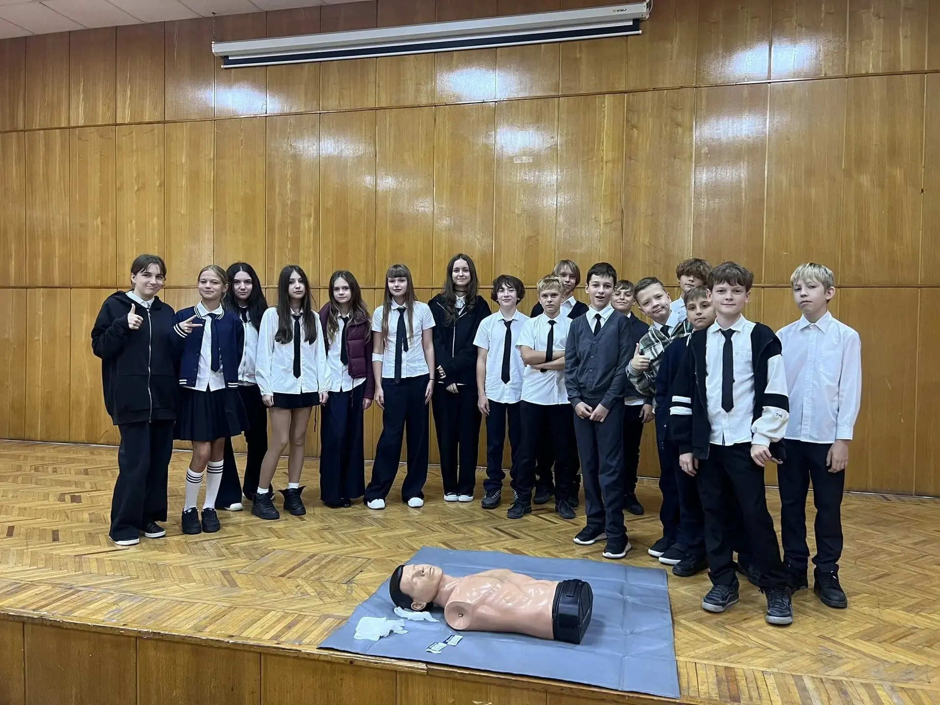 🚑 Профориентационная экскурсия на Станцию скорой медицинской помощи