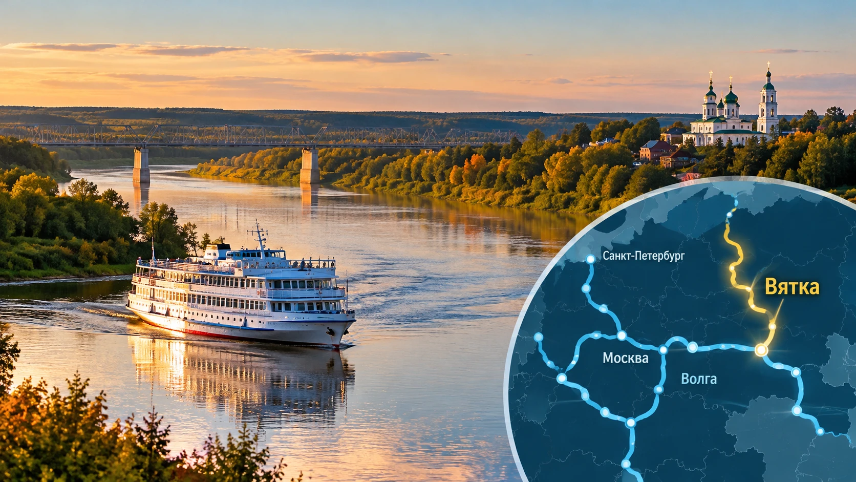 🚢 ВЯТКА МОЖЕТ СТАТЬ ЧАСТЬЮ БОЛЬШОГО ВОДНОГО ПУТИ РОССИИ!