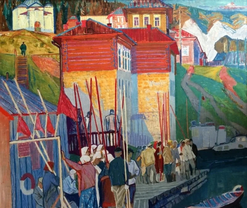 «Пейзаж. Старая Кама» 1967 г.