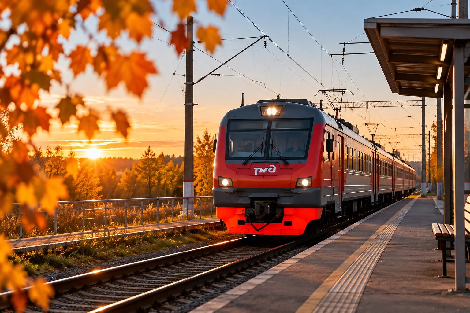 🚆 В Омской области электрички переходят на осеннее расписание