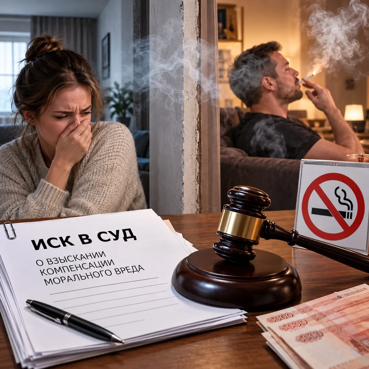 🚬 Куришь в своей квартире? Соседи могут подать на тебя в суд!