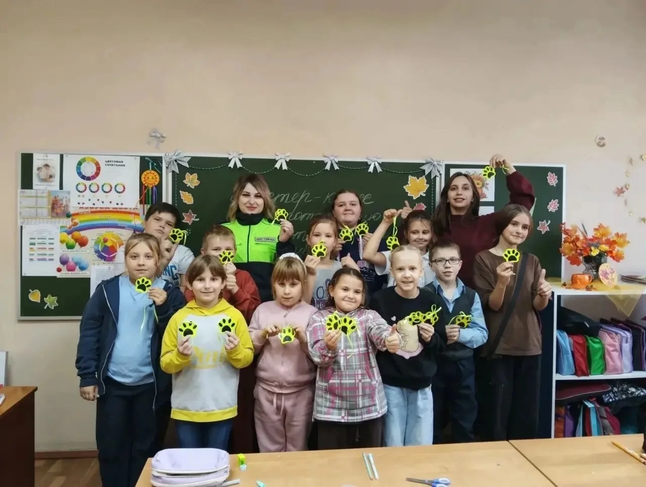 👮🏻‍♀️Нелидовские автоинспекторы провели творческий мастер-класс по дорожной безопасно...