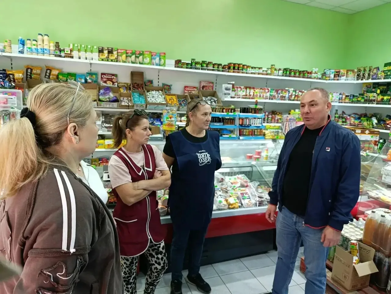 ✅ Сегодня провел встречу с коллективом магазина "Виолетта".