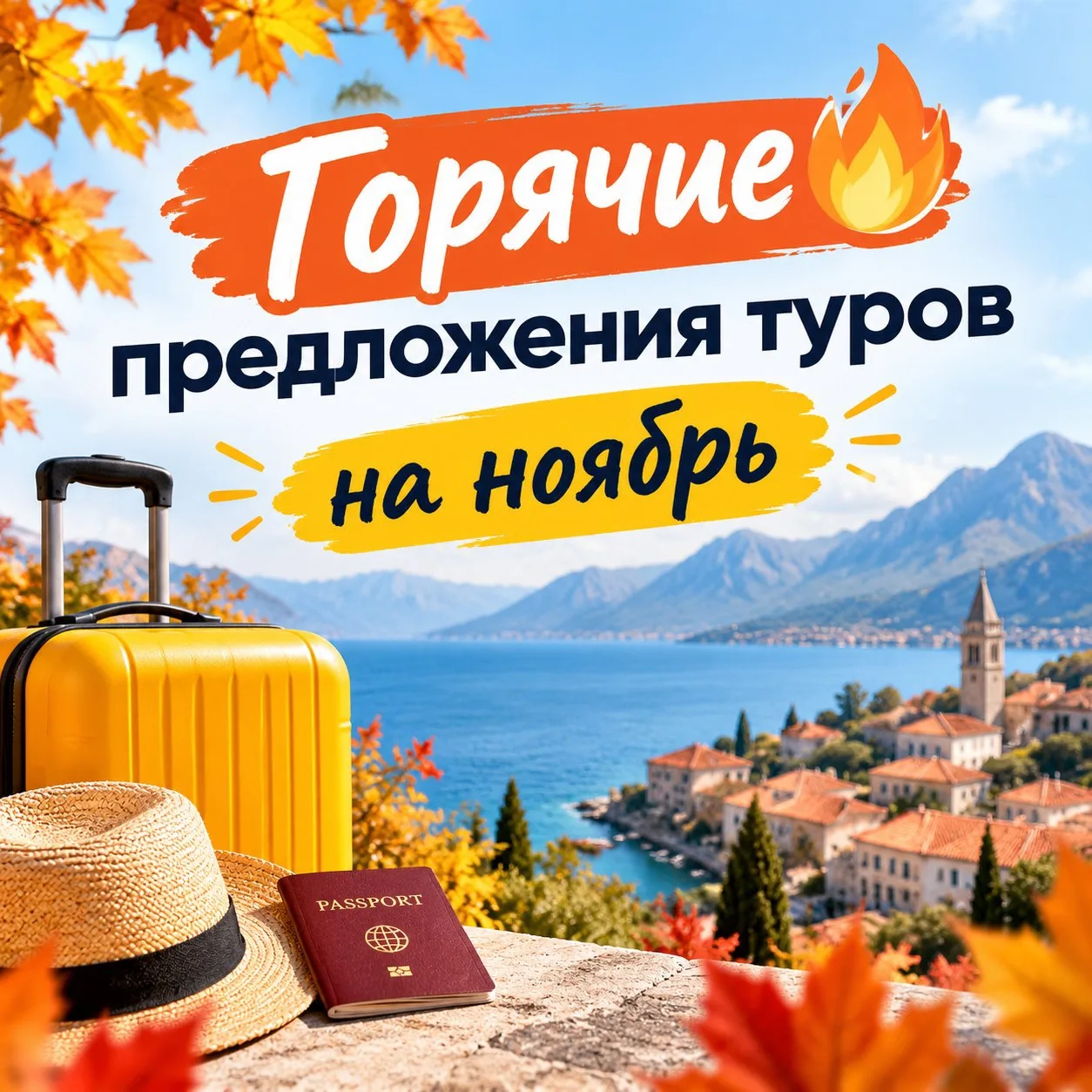 Выгодные цены на туры в ноябре!