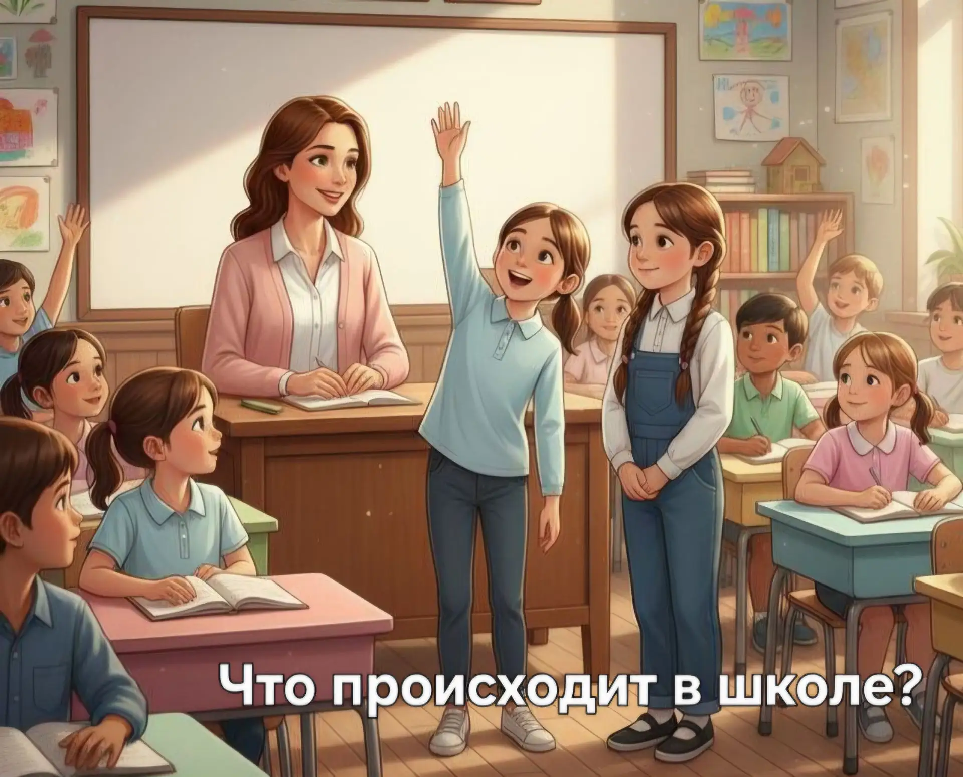 Что происходит в школе?