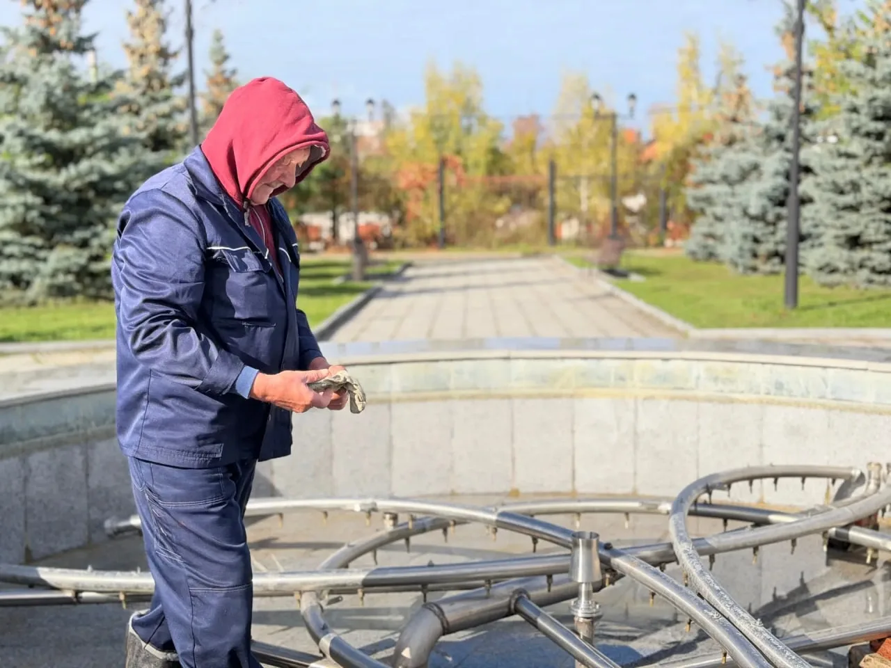 ⛲️ В Йошкар-Оле закрывают сезон фонтанов
