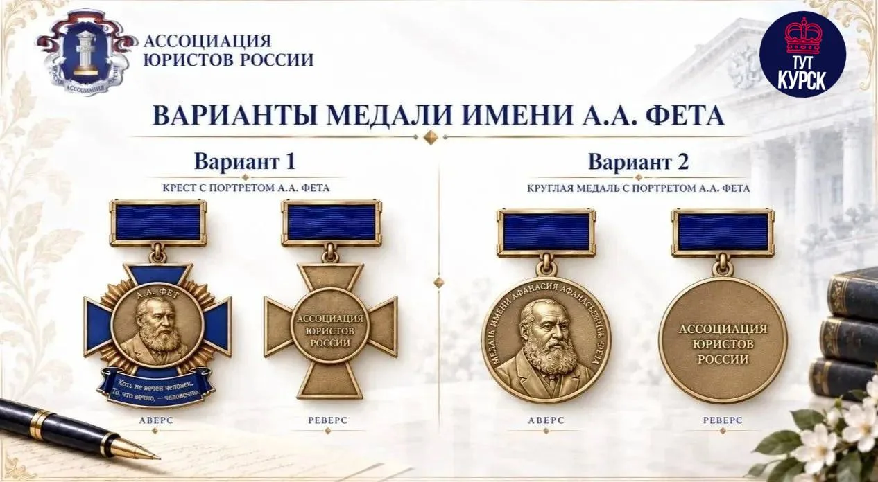 🎖️ Инициатива Курской области об учреждении медали А. Фета нашла поддержку