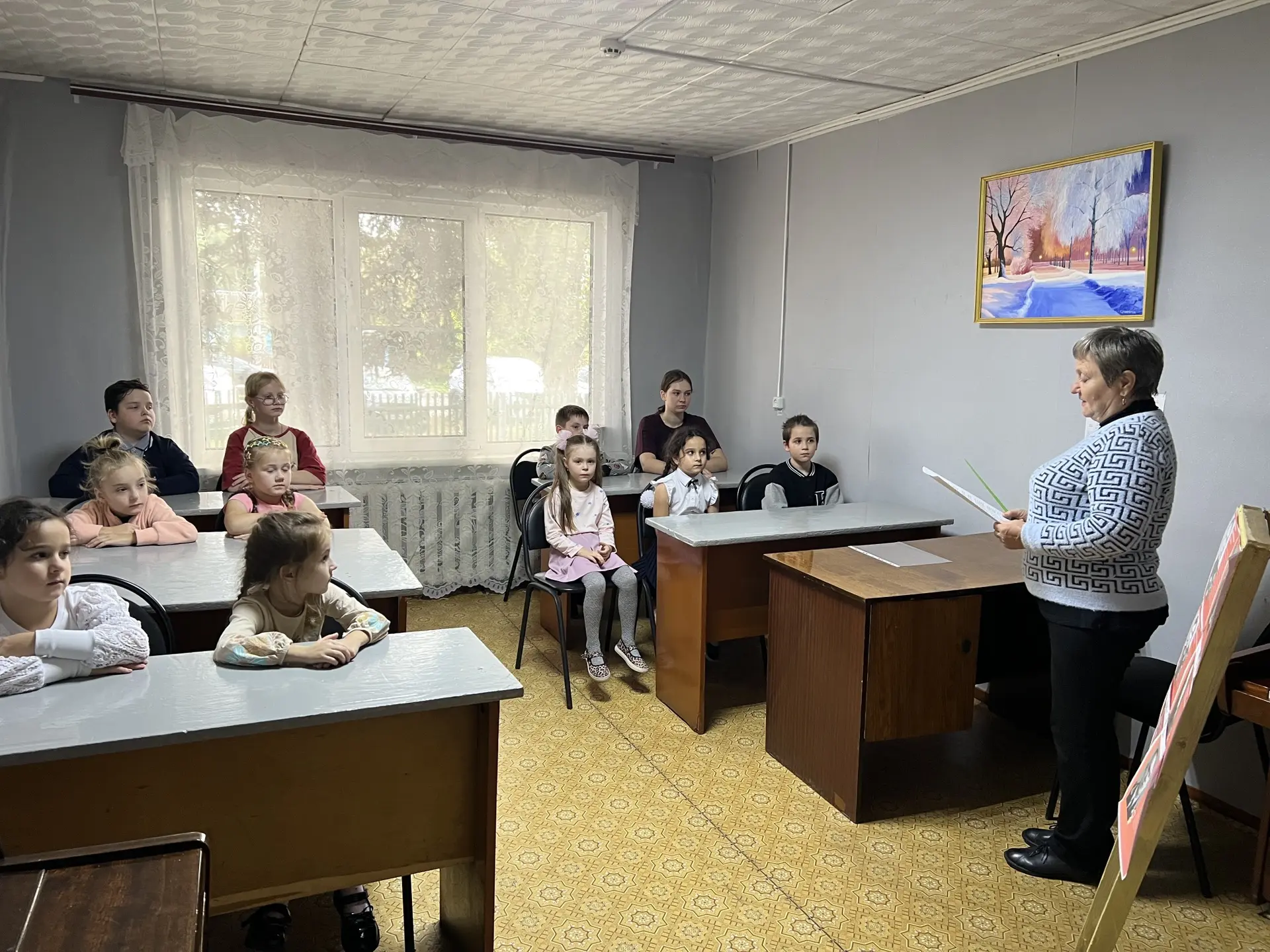🇷🇺В Токарёвской ДШИ прошёл тематический час «Герои Токарёвского МО»