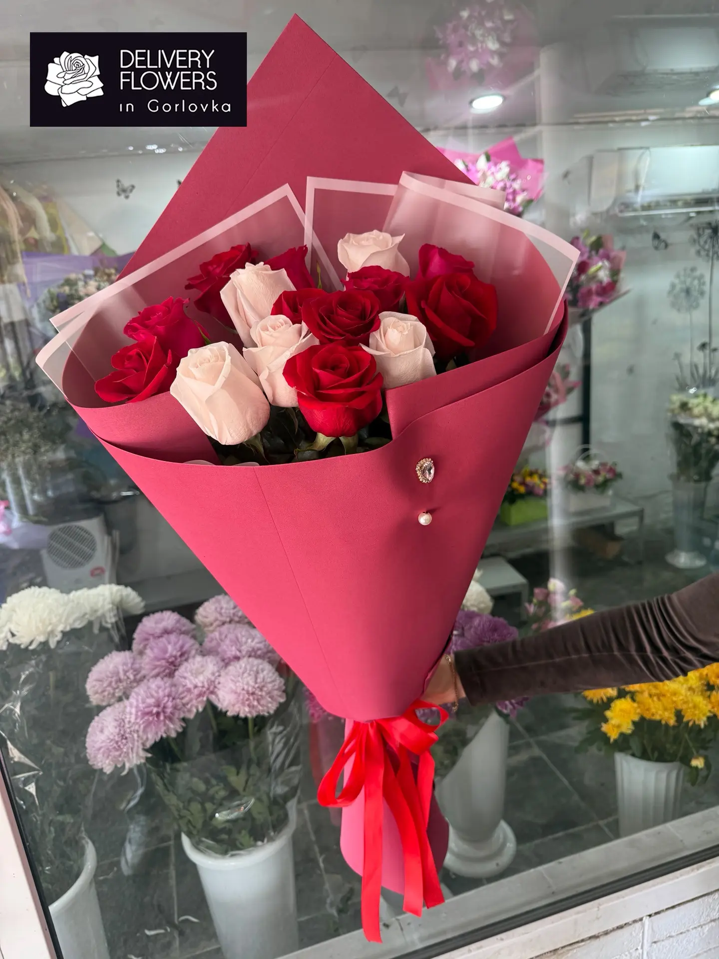 💗🌹 Метровые голландские розы