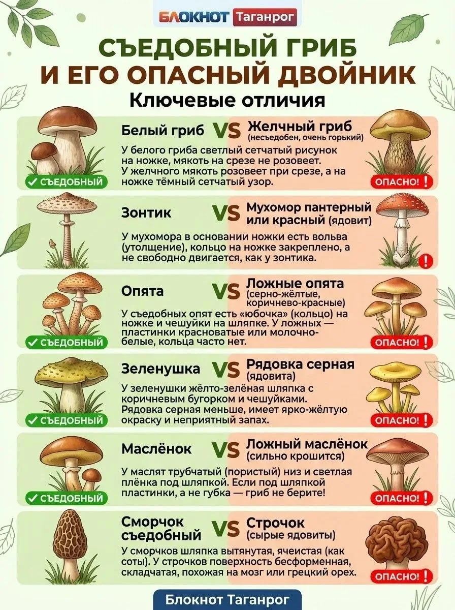 Как не попасть в больницу после «тихой охоты»