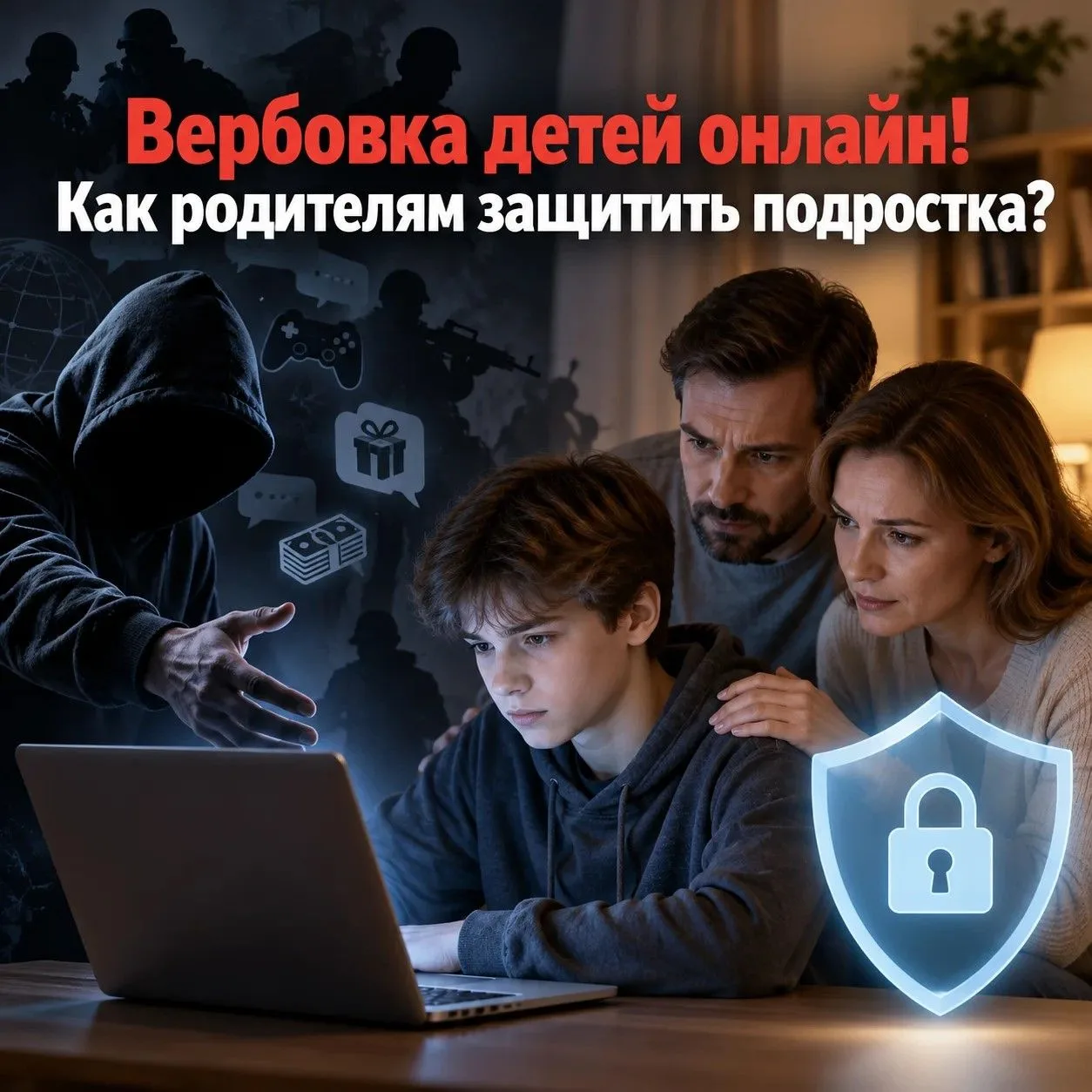 Вербовка детей в онлайне: ключевая угроза цифровой среды
