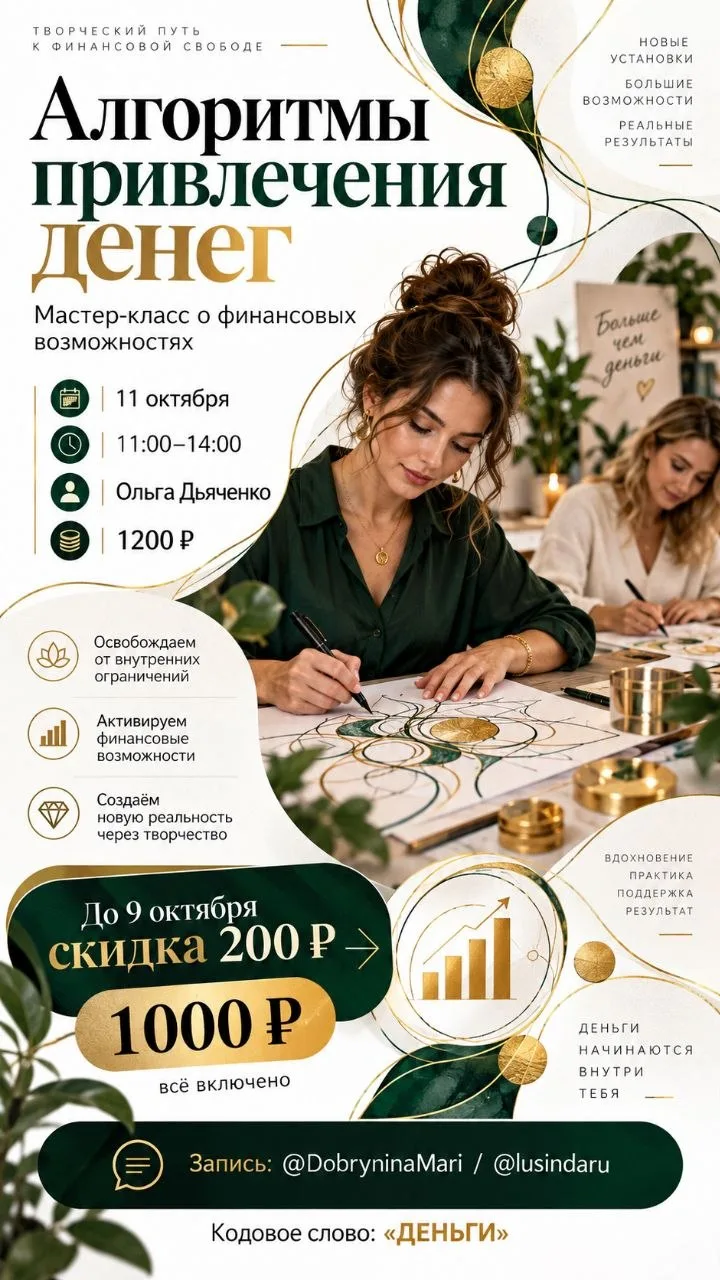 🌸 Хотите провести выходной по-настоящему приятно и с пользой?