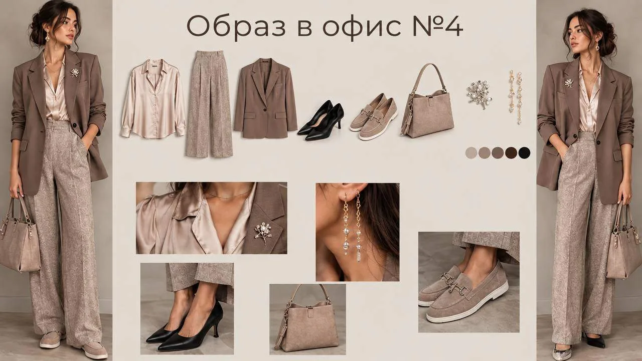 Что надеть в офис осенью. 5 готовых образов 🍂