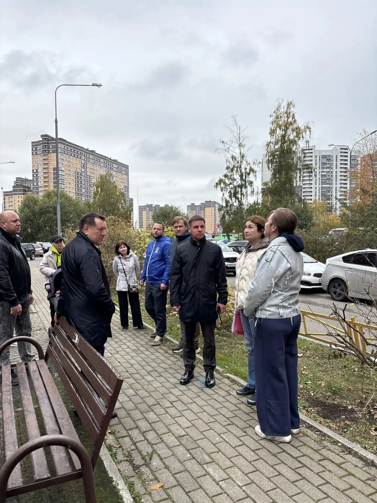 В Новом Павлино проверили состояние дворов на улице Троицкой