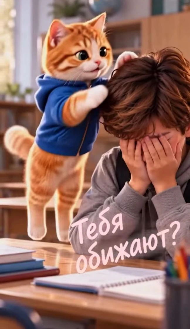 💥Травля в школе – это не то, с чем нужно справляться в одиночку👫