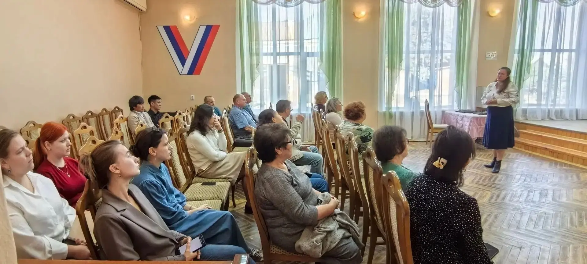 Методический выезд кураторов в ДШИ №4 Харабалинского района