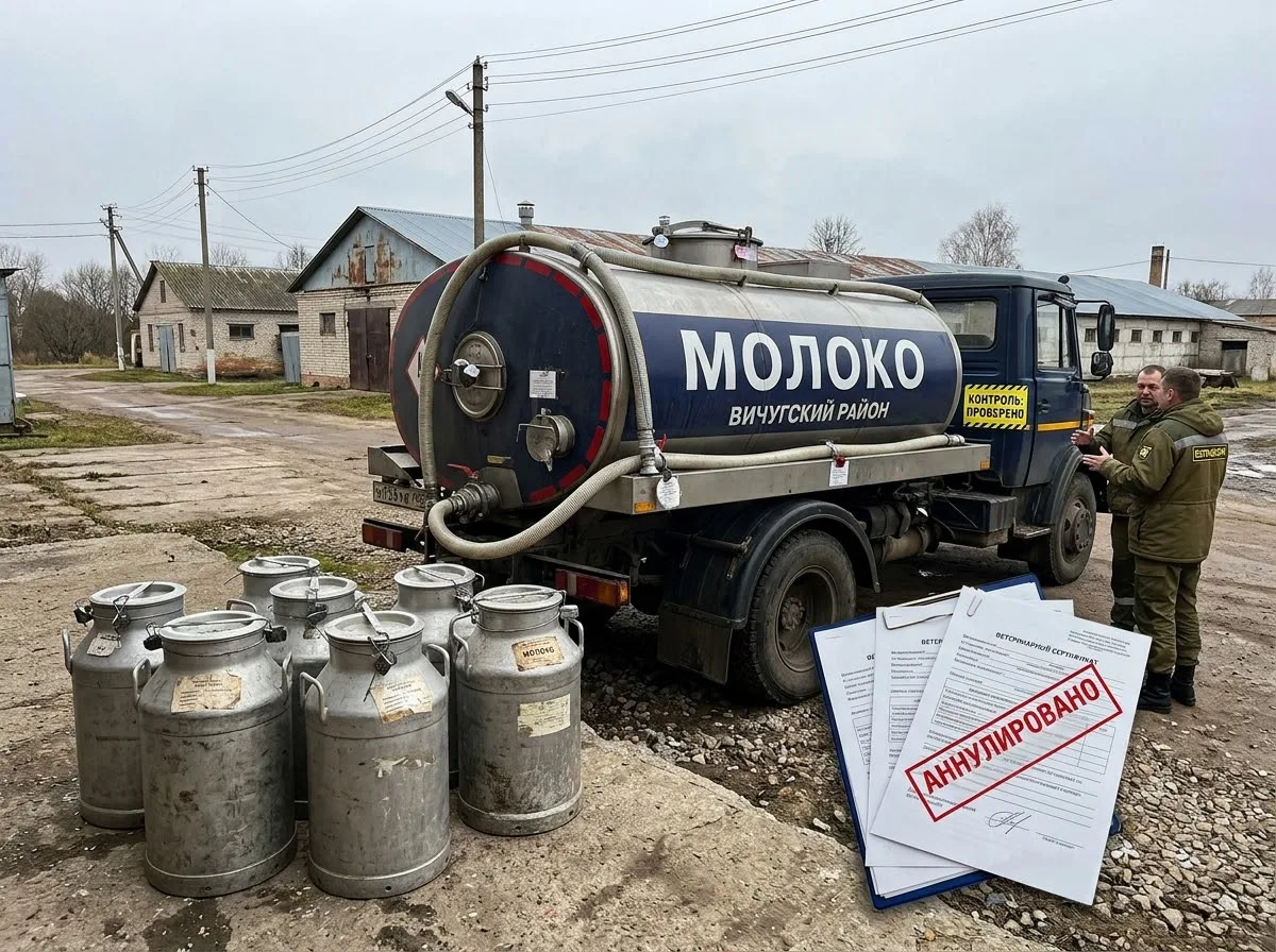 🥛 Предприниматель производил тонны молочки «из воздуха»