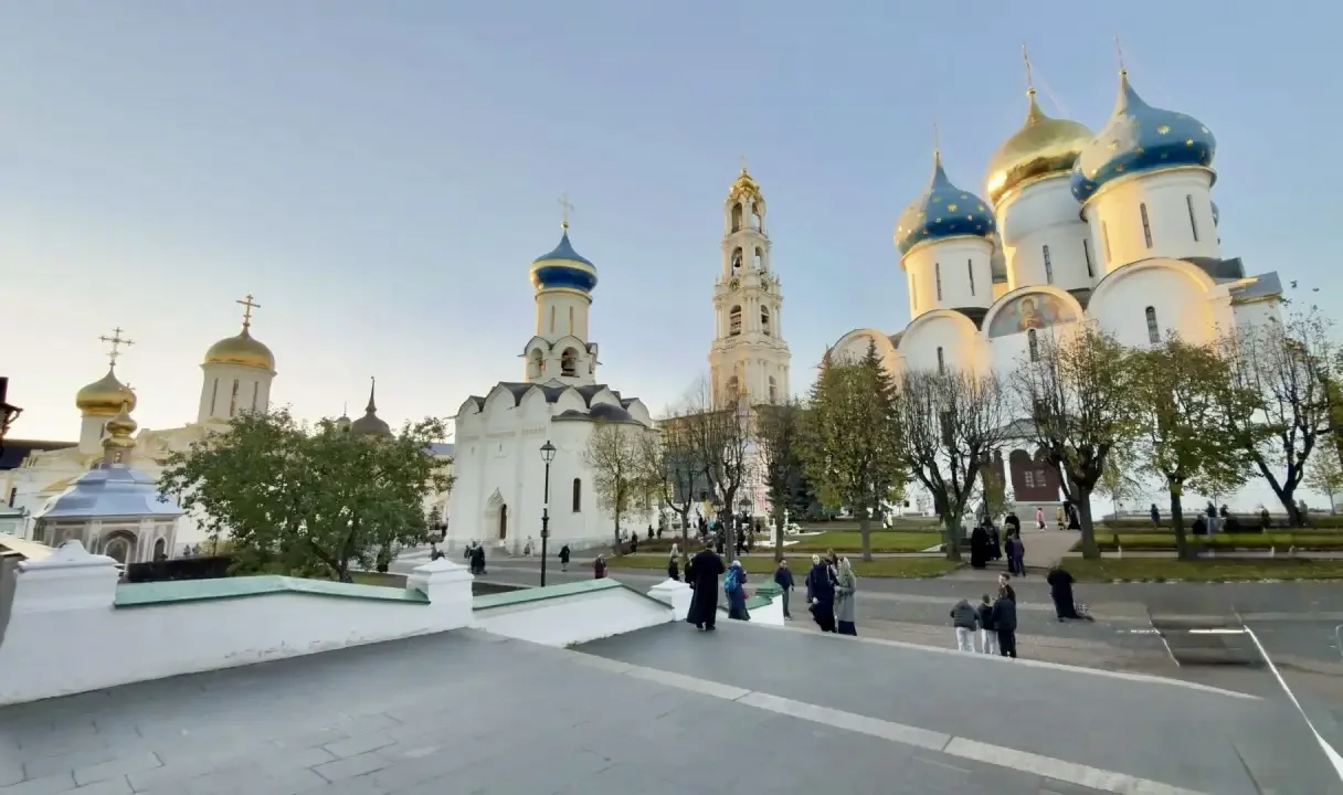 Лавра прп. Сергия прямо сейчас ✨