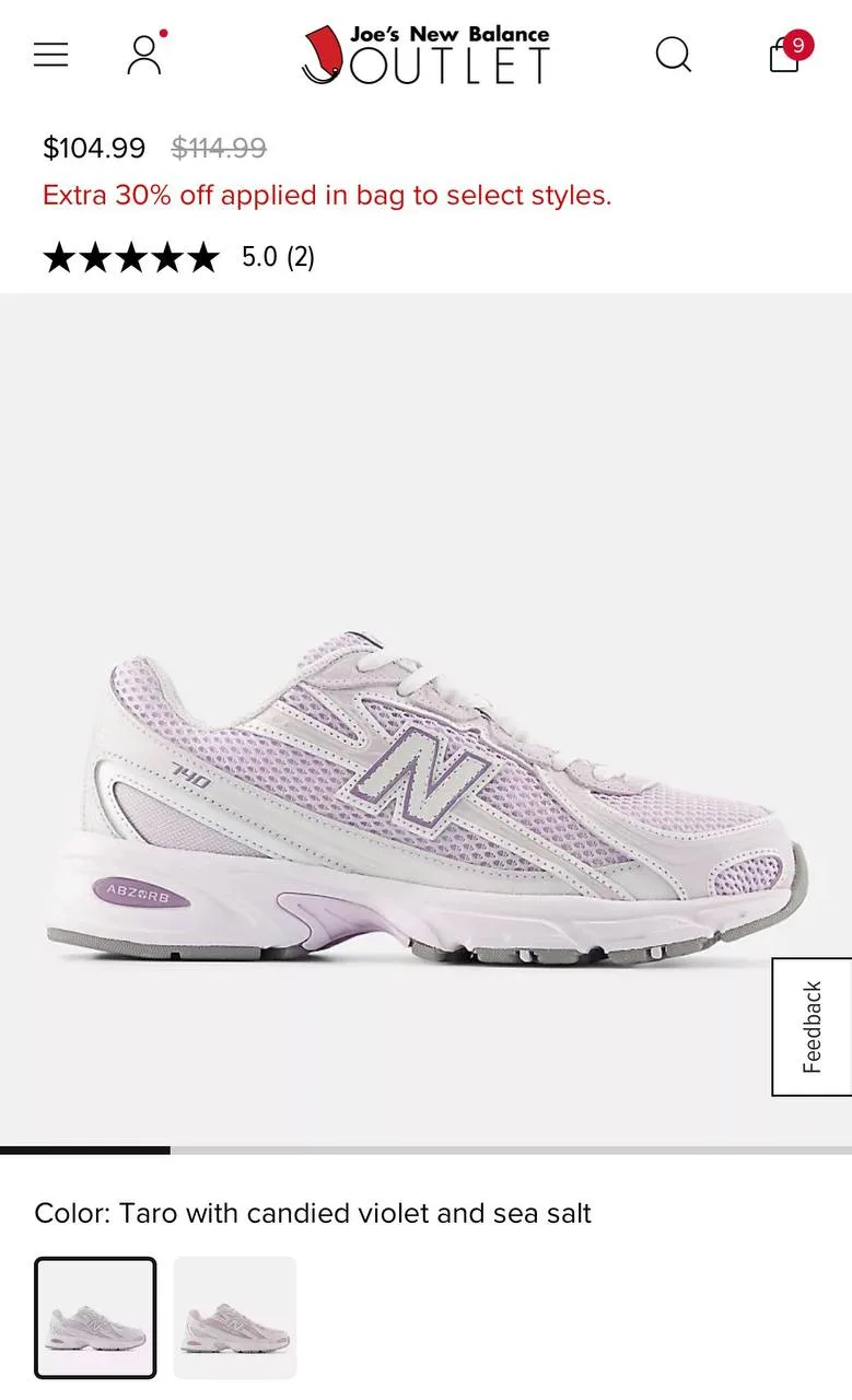 Поймали новую расцветку New Balance 740 с доп скидкой -30% 😍