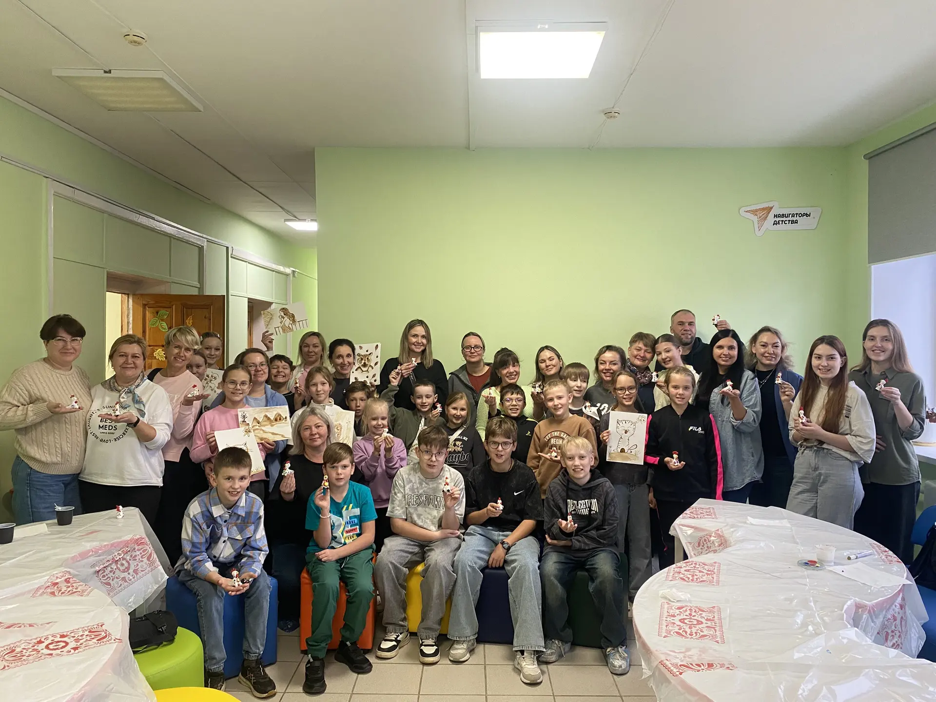 ✨11 октября прошла наша 5 встреча в Клубе семейных приключений-«Сокровища Эрмитажа»!