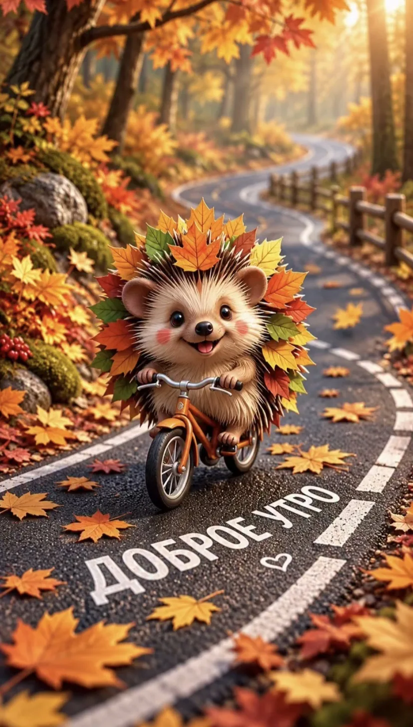 Доброе утро!🍁