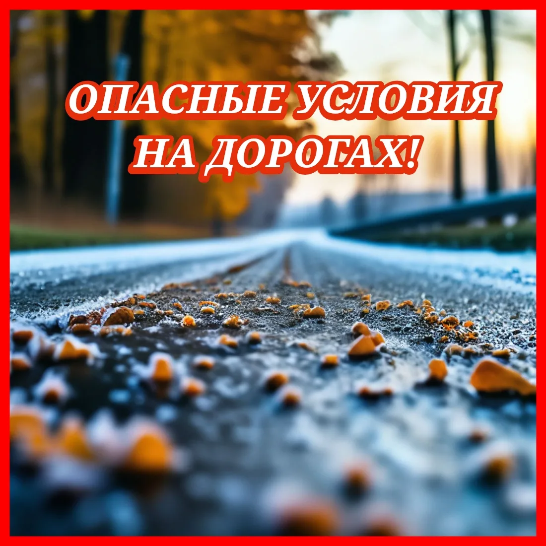 Погода в Югре преподнесёт автомобилистам неприятный сюрприз. В северных районах округа ...