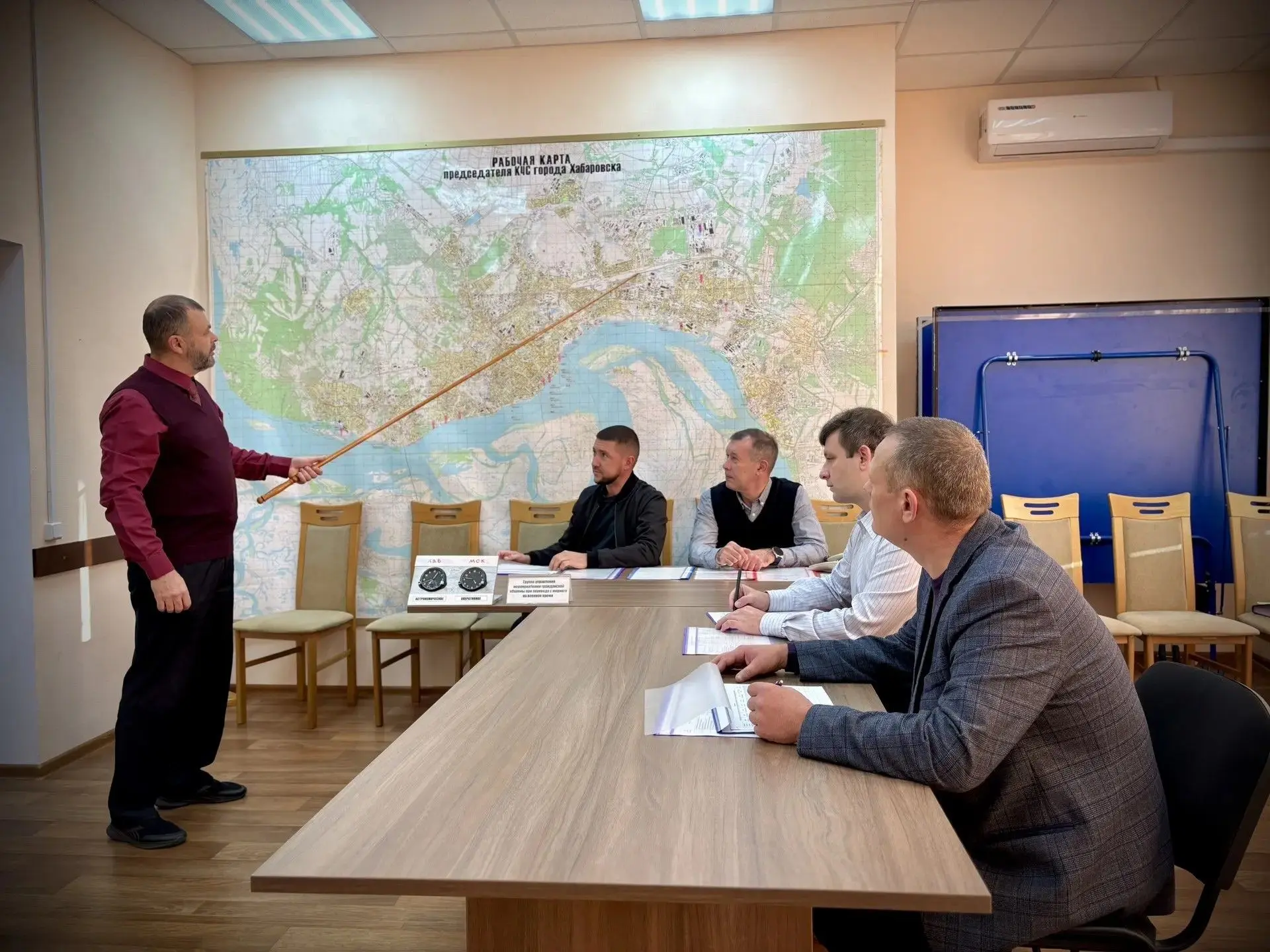 В Хабаровске стартовала масштабная штабная тренировка по гражданской обороне