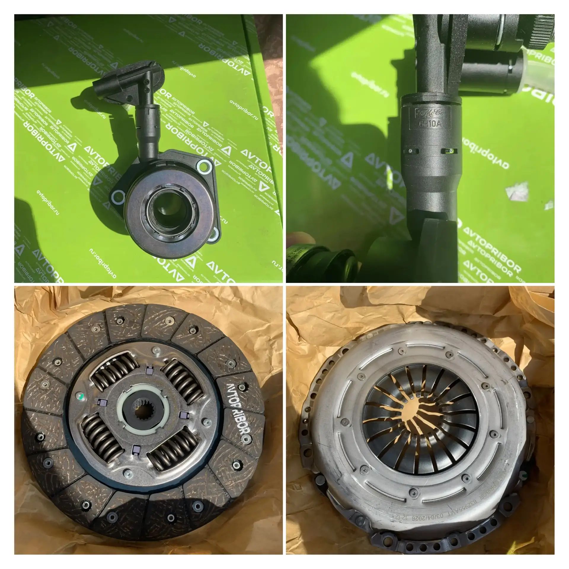 Продам Новый комплект сцепления и выжимной подшипник для Ford Focus 3 (1,6), C-Max 2 (1...