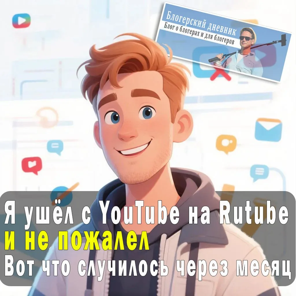 Я ушёл с YouTube на Rutube и не пожалел.