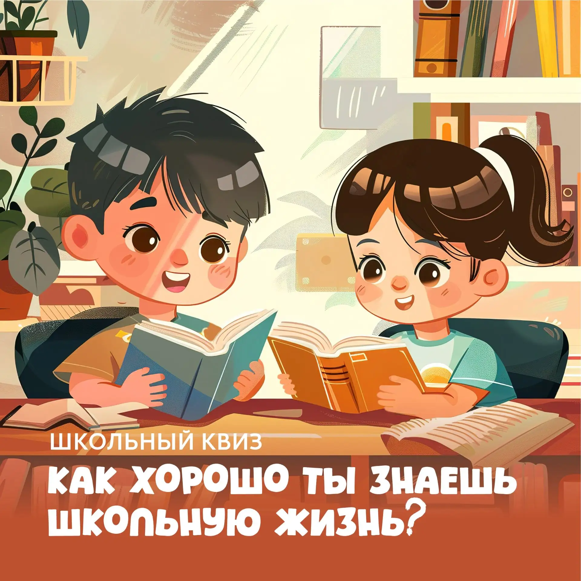 🎒 Как хорошо ты знаешь школу?