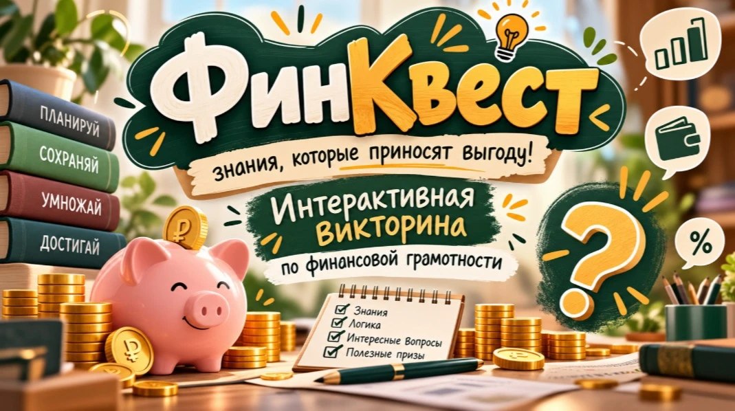 🪙 Интерактивная викторина по финансовой грамотности «Секреты копилки»