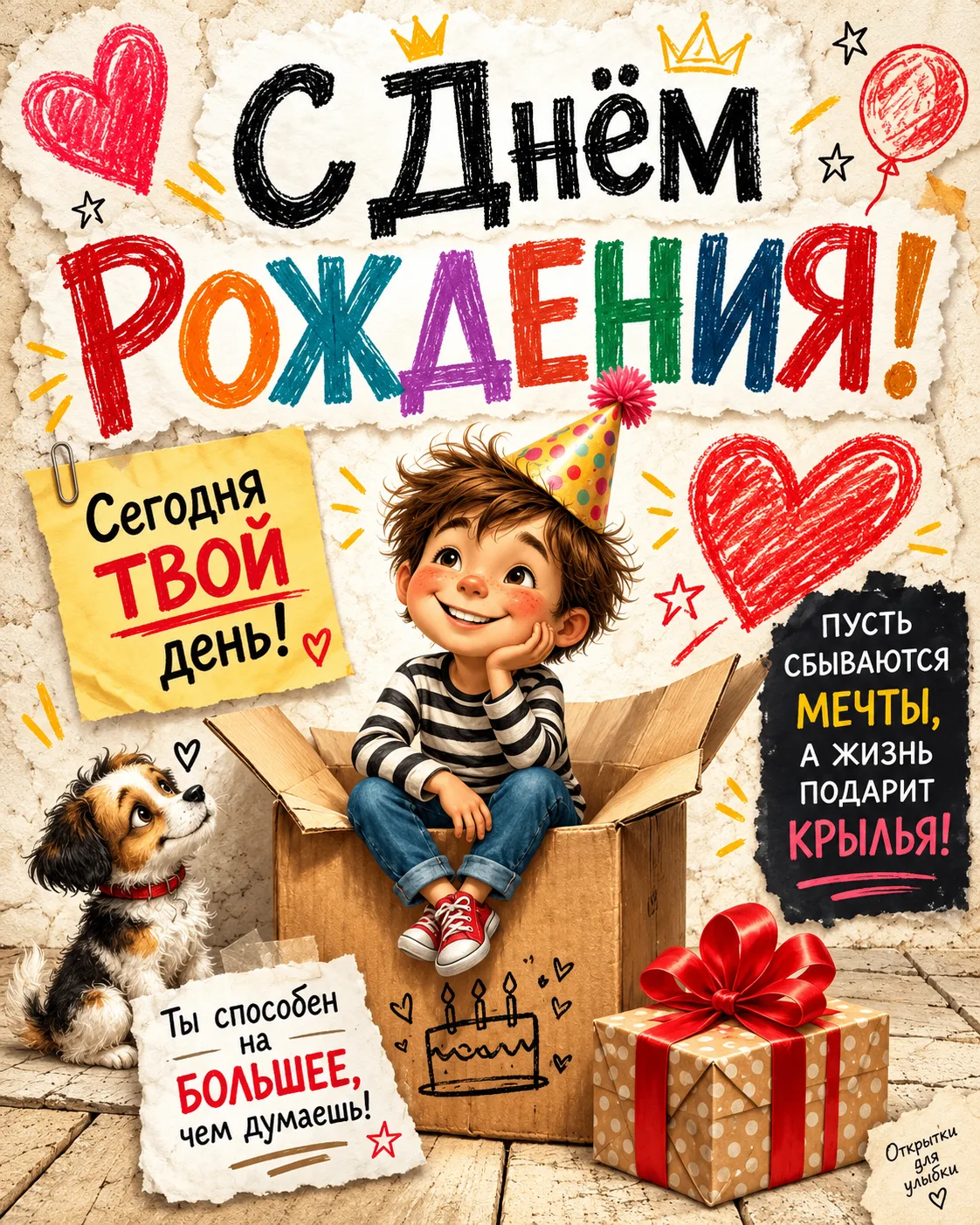 🎂 Желаю столько денег, чтобы не смотреть на ценники, столько здоровья, чтобы забыть пр...