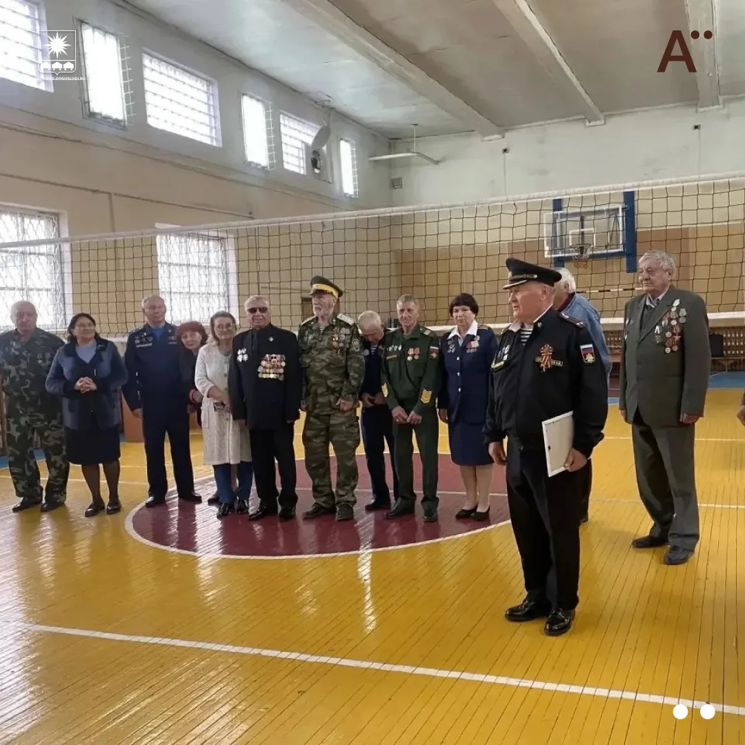 Ветераны из Артёма провели урок «Будь готов к труду и обороне» в Уссурийске