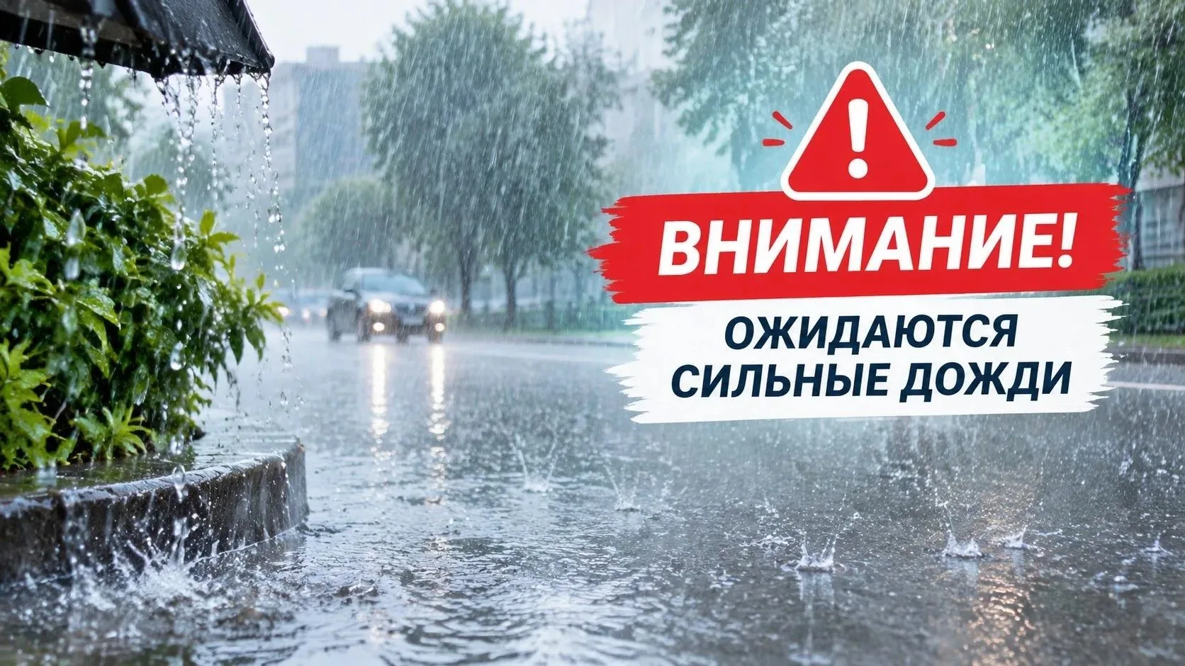Ожидаются сильные дожди: короткая памятка для жителей Михайловского округа