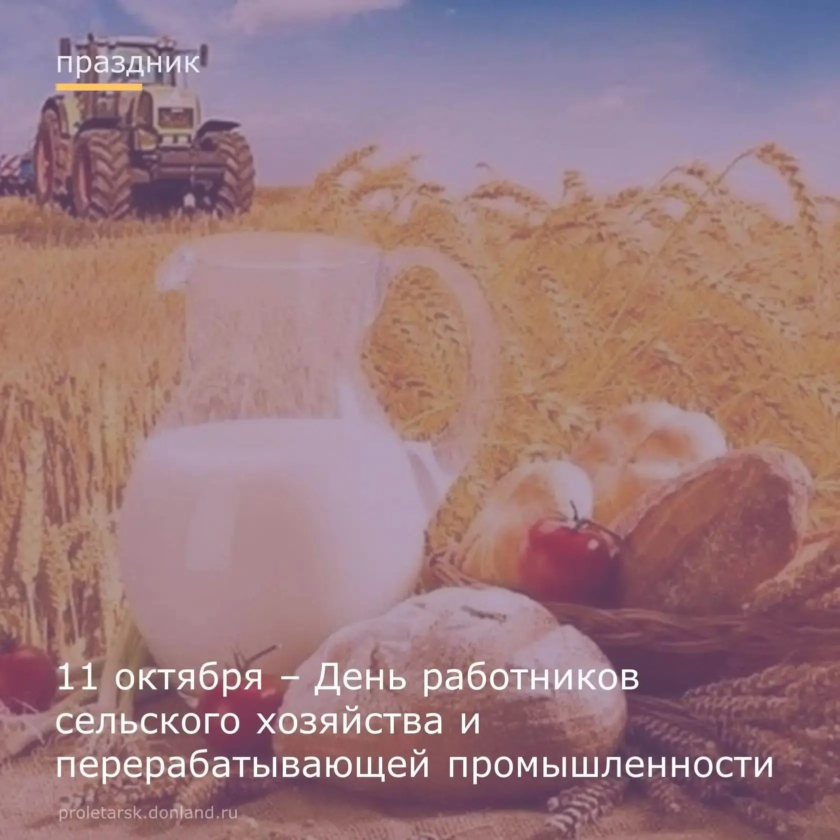 🌾Уважаемые работники и ветераны агропромышленного комплекса района!